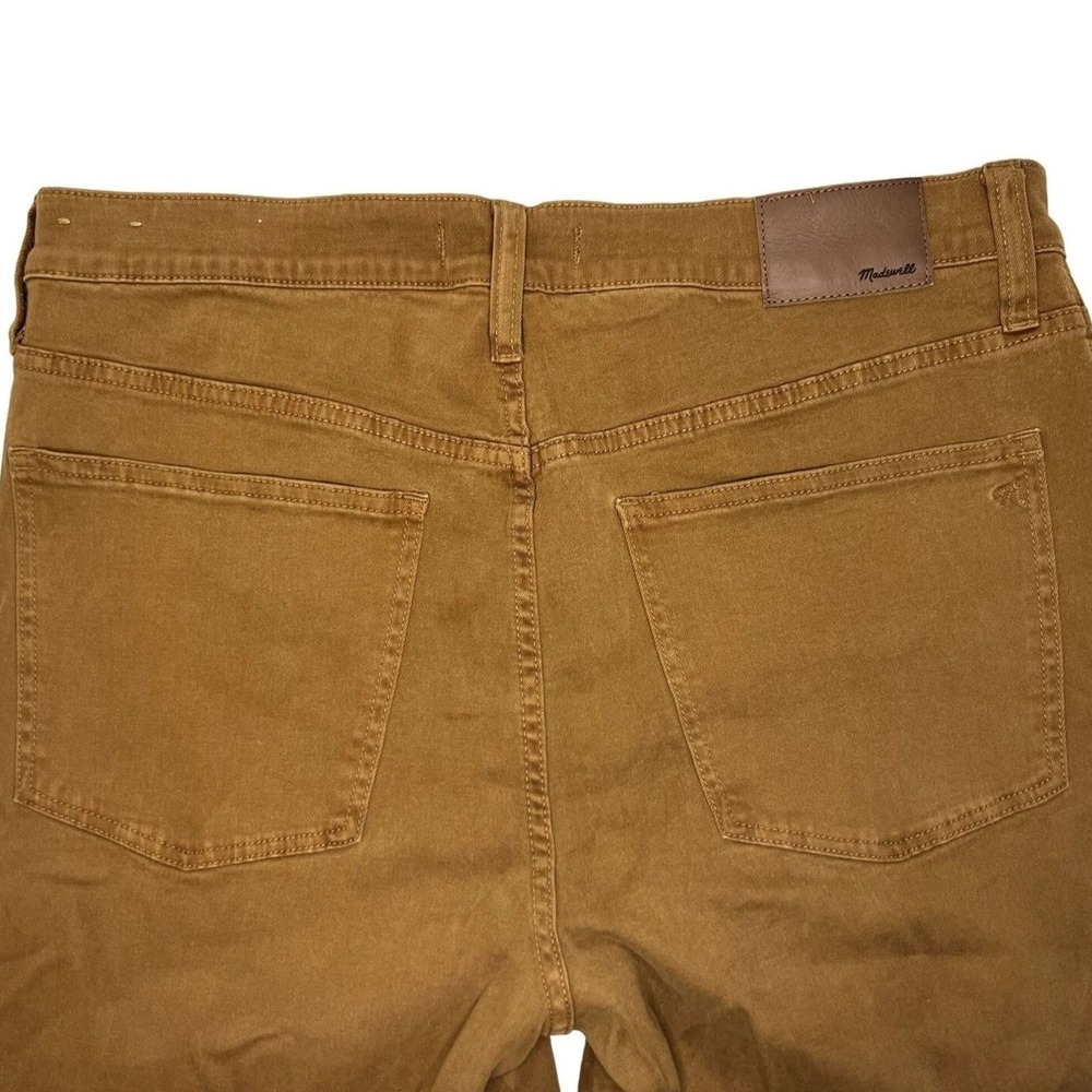 Madewell 9 High Riser Skinny Skinny‎ Jeans Brown Tobacco Size 31 F5202 Women - Picture 5 of 8
